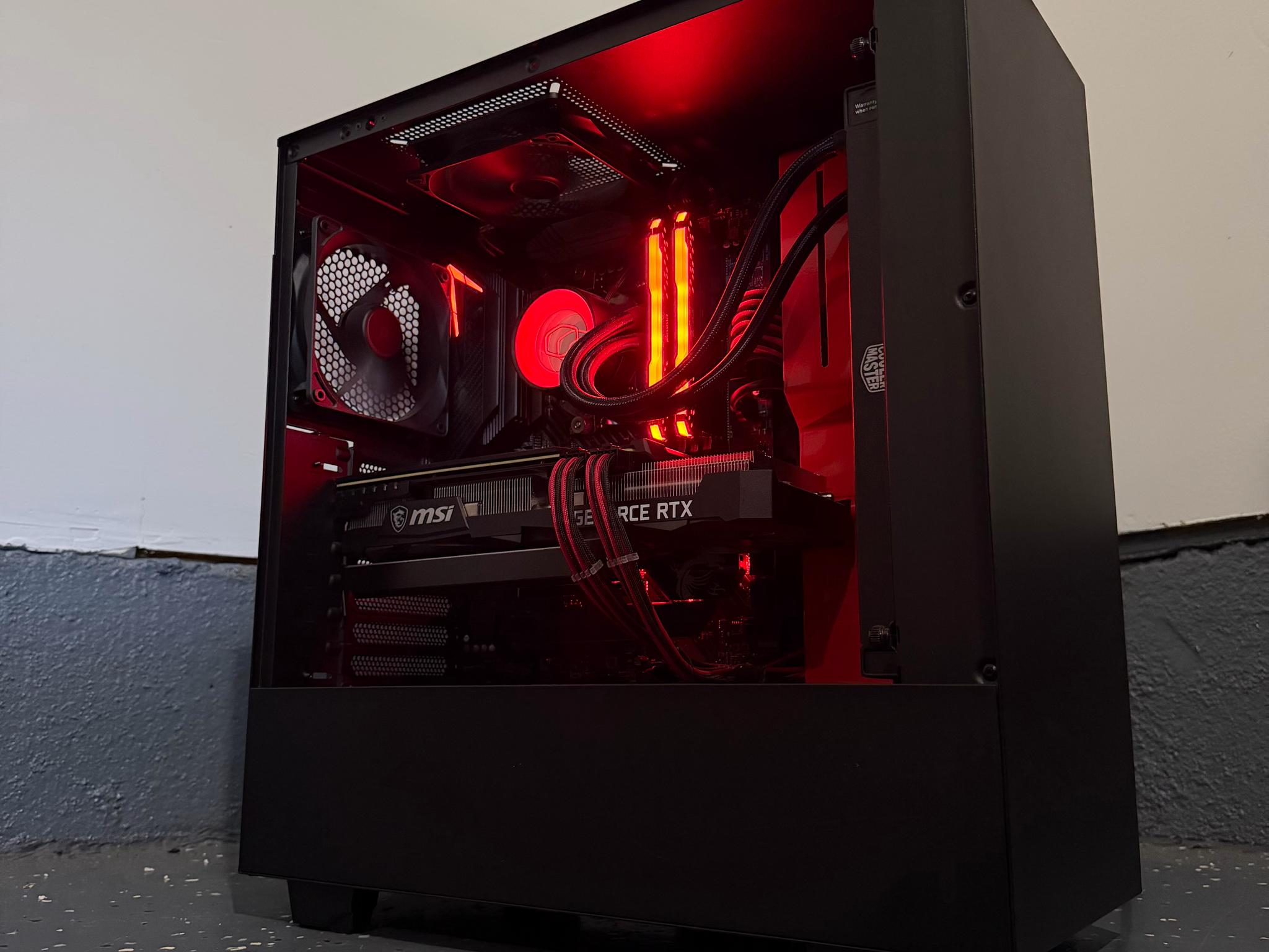 🔴"Infernal Onyx"⚫️| 1440p Gaming | Ryzen 5 5600X | RTX 3070 | 16G Ram | 1TB Storage | Free Shipping