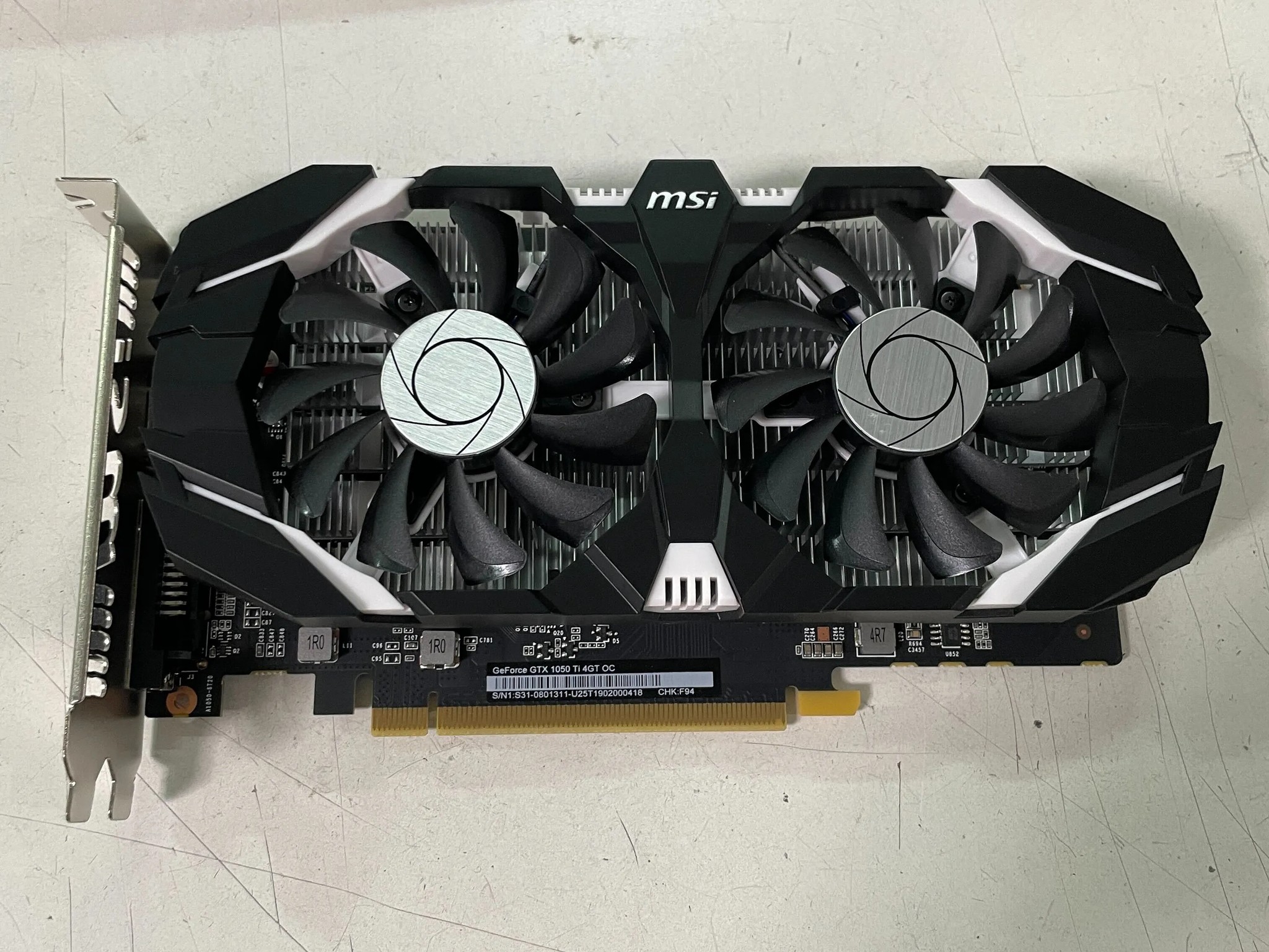 MSI GTX 1050 Ti 4GB OC