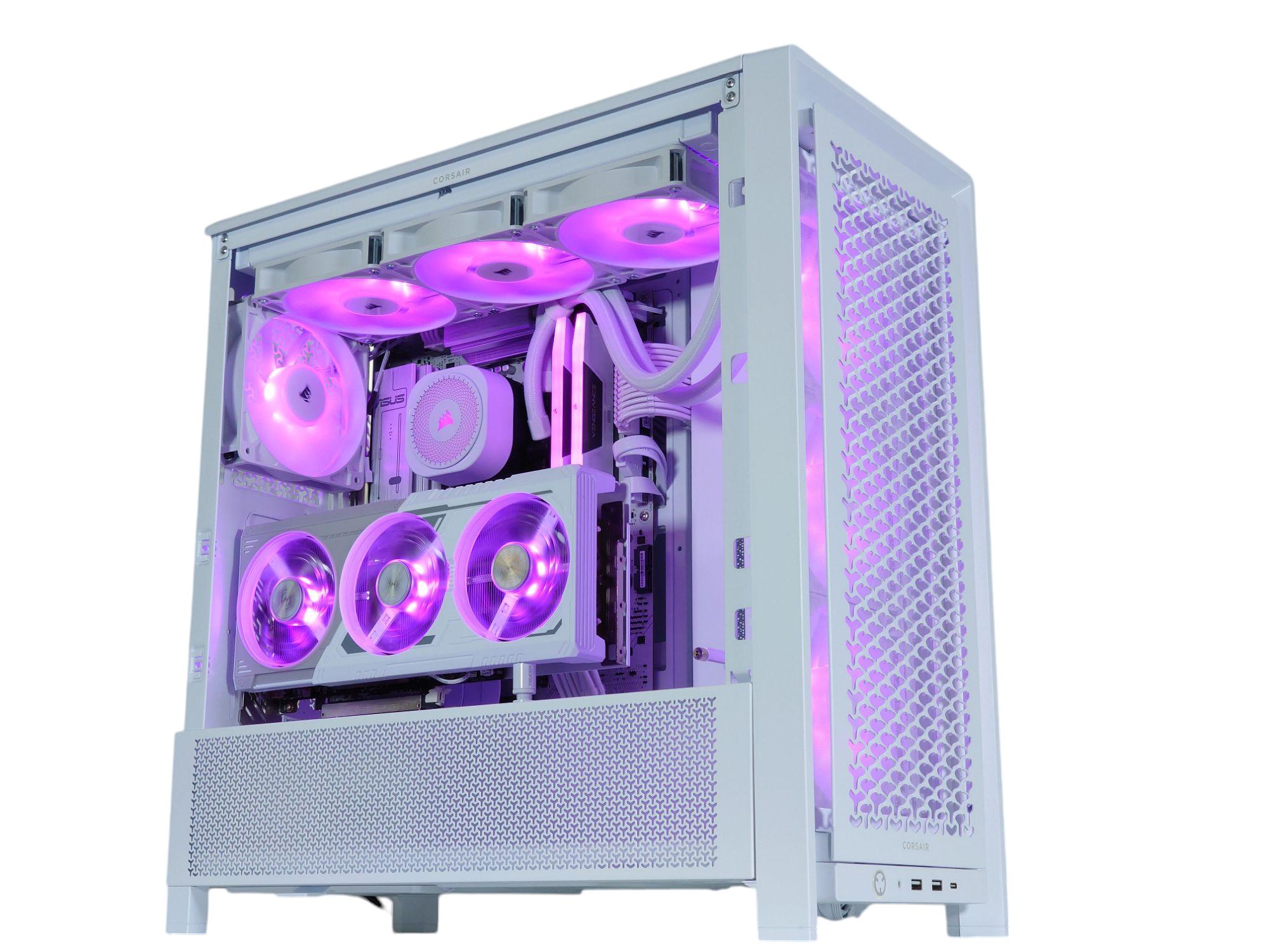 🤍🐻‍❄️All Corsair || All AMD Gaming PC!🥇AMD RX 9070 XT 16GB🥇AMD Ryzen 7 9800X3D 8 core🥇32GB DDR5