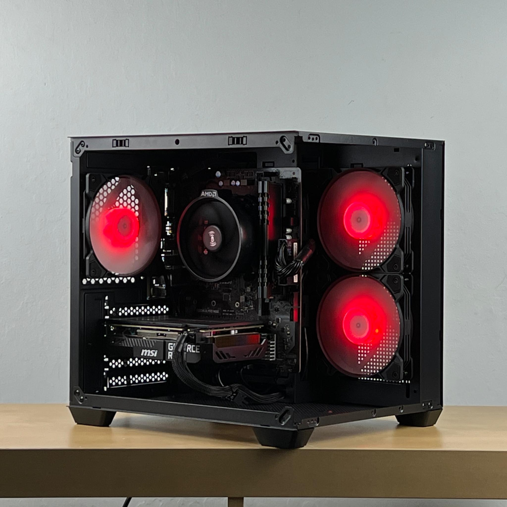 🔥RTX 3060, Ryzen 5 3600, 16 GB RAM, 500GB SSD Gaming PC - RGB - WiFi - Fast