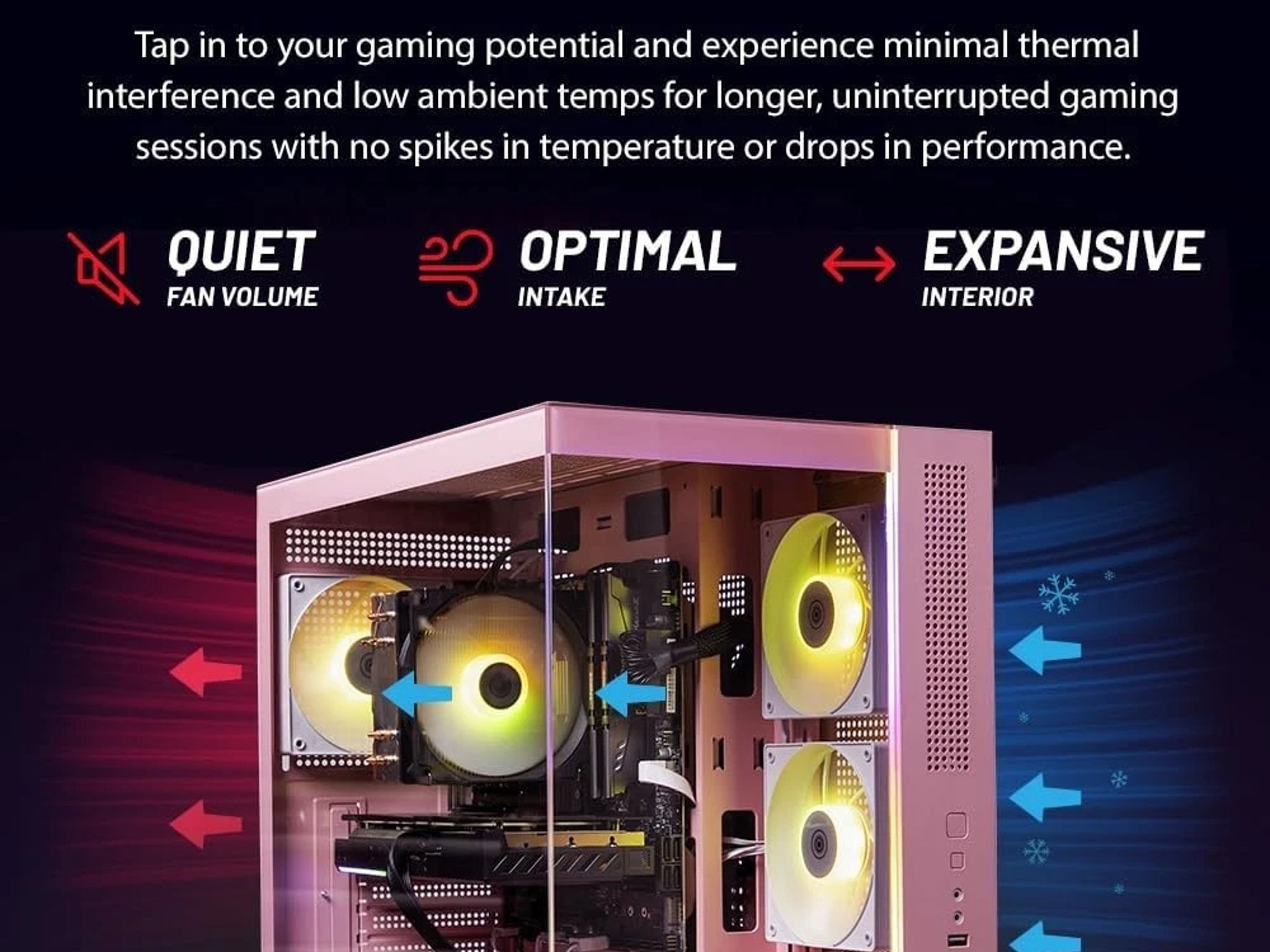 NEW & MUST GO SKYTECH AURORA Gaming PC |RYZEN 5 5500| RTX 3050|1TB NVME|16GB|