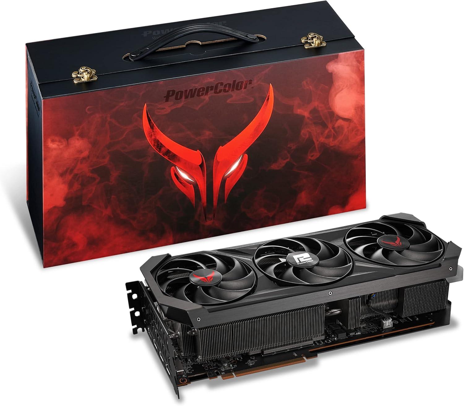 7900 XTX 24GB OC.  Open box, unused. Powercolor Red Devil 7900 XTX 24GB Limited Edition