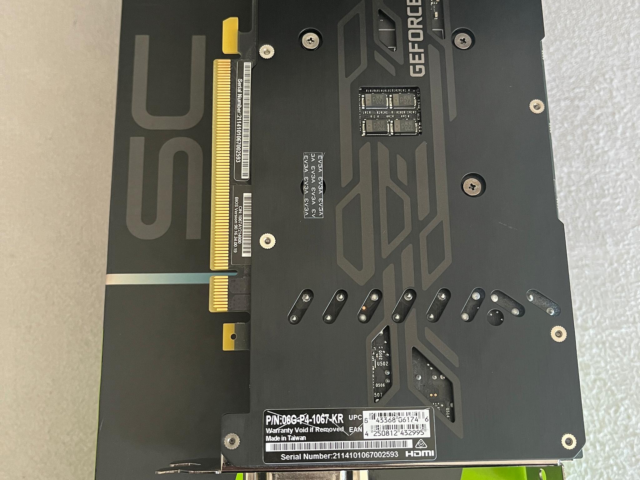 EVGA GeForce GTX 1660 6GB SC Ultra