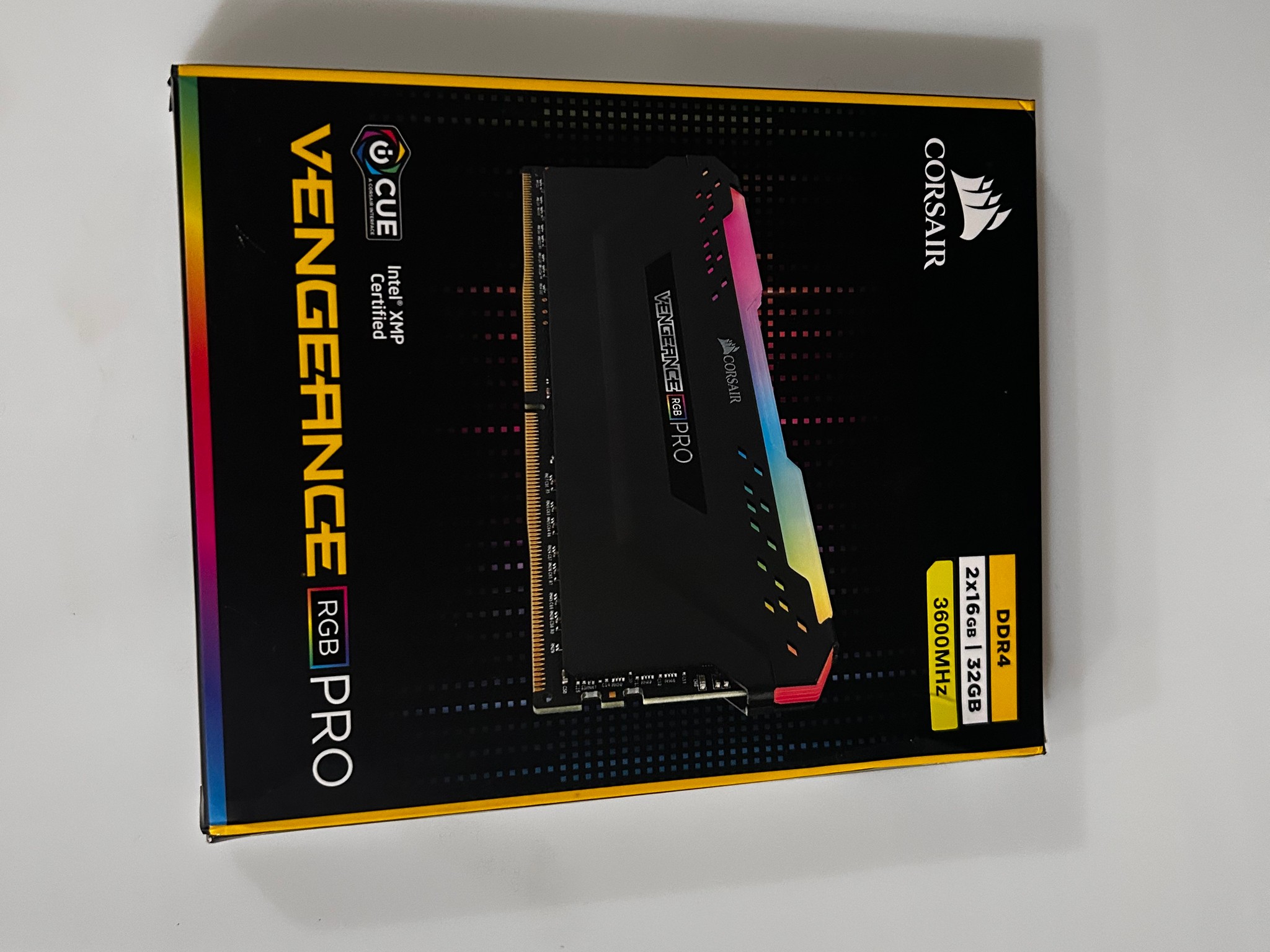 Corsair Vengeance RGB Pro 32GB DDR4-3600 (2x16GB) C18