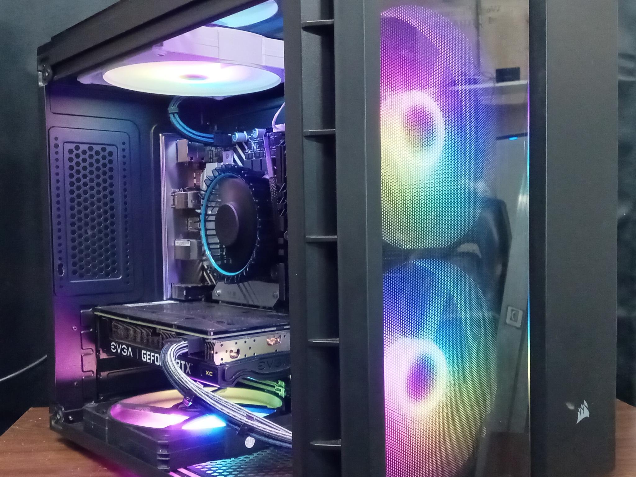 Gaming pc/rtx 3060 12gb/intel 12100f/16gb ddr4/512gb nvme ssd