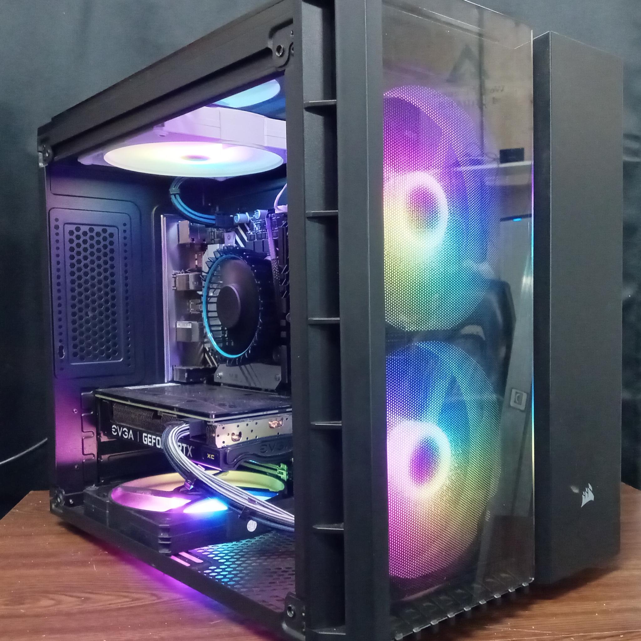 Gaming pc/rtx 3060 12gb/intel 12100f/16gb ddr4/512gb nvme ssd