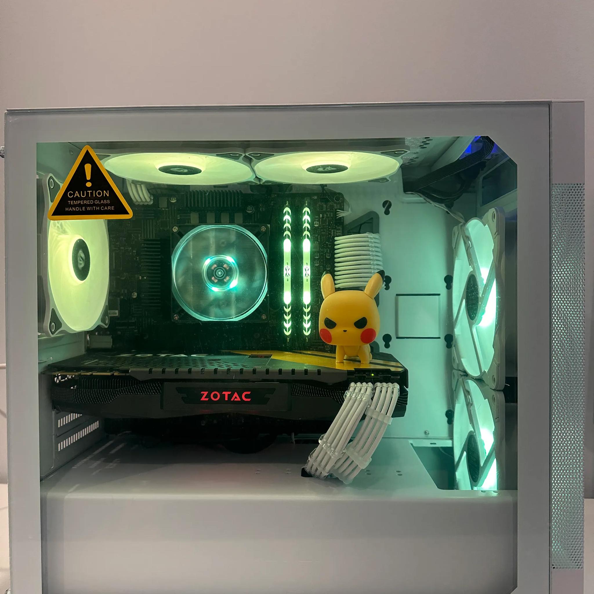 💡🟡Gaming PC💡🟡-Intel Core i5-10600K 6 Core/12Thread -Nvidia GTX 1080 -16GB DDR4 RAM-1TB NVME SSD
