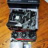Pre-Owned  MSI X570 Tomahawk, Ryzen 9 5950X, New ARGB ICEMOON Liquid Cooler, 32GB RAM, ASUS 8GB VC