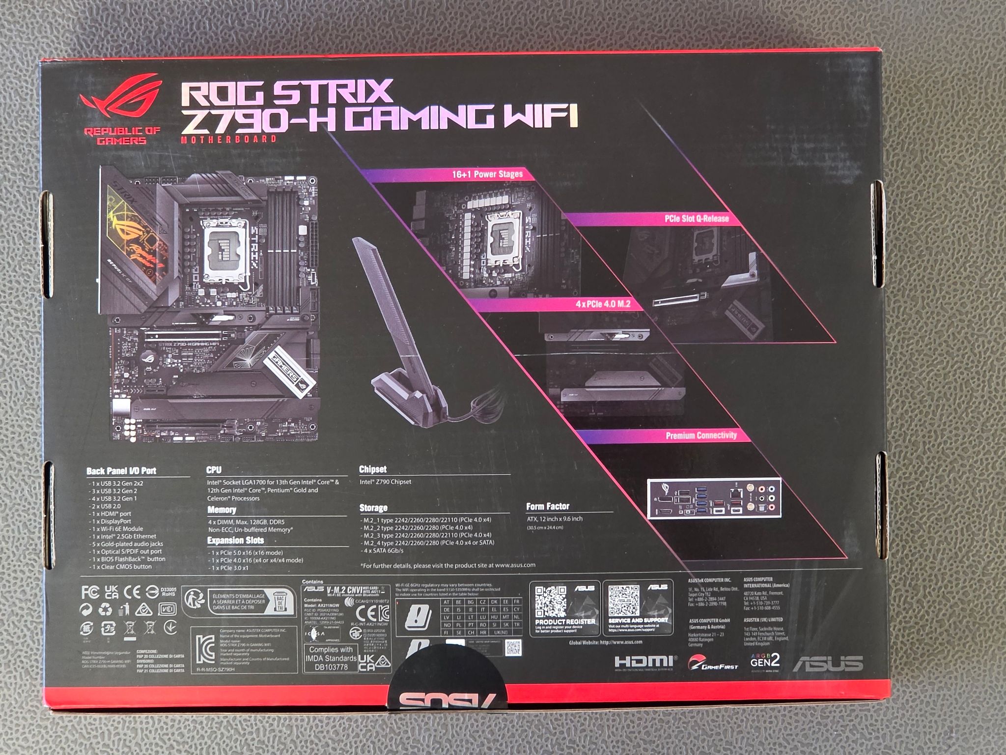 ASUS ROG STRIX Z790-H GAMING WIFI