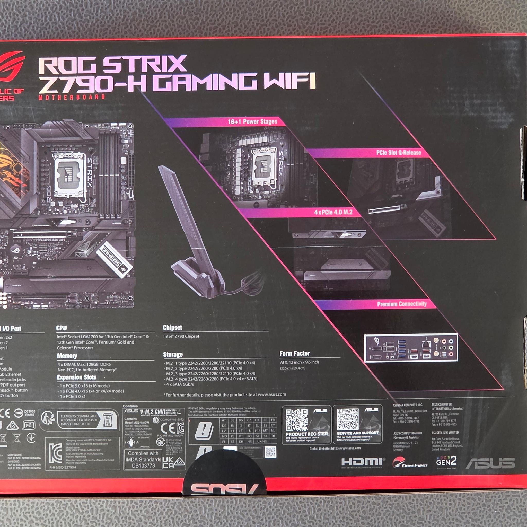 ASUS ROG STRIX Z790-H GAMING WIFI