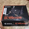 GIGABYTE AORUS WiFi 6E GC-WBAX210 2x2 802.11ax Tri-Band WiFi Bluetooth 5.2 PCIe Expansion Card