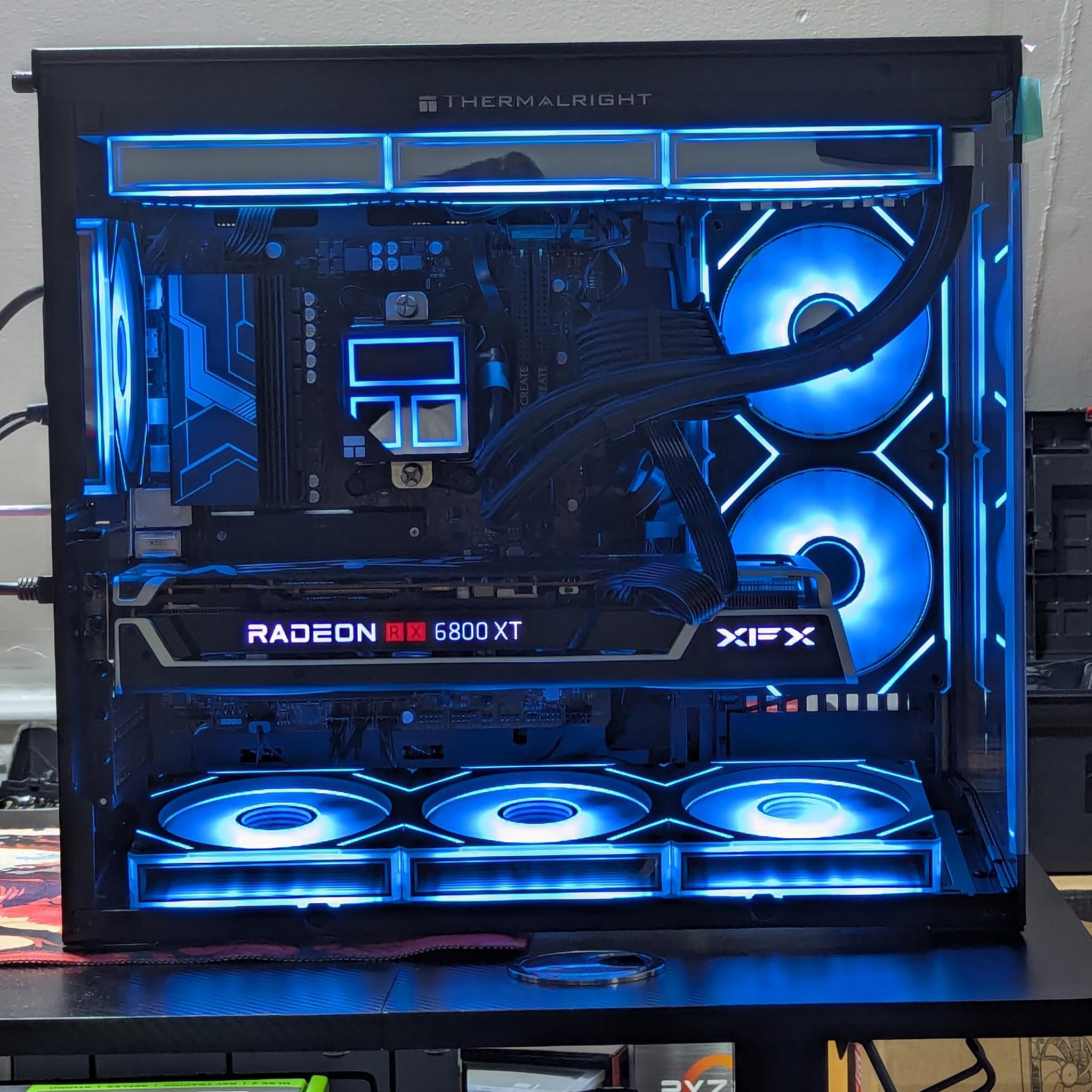 GAMING PC|AMD RYZEN 7 9700X|AMD RADEON RX 6800XT 16GB|32GB DDR5 6000|1TB NVME SSD|WINDOWS 11 PRO