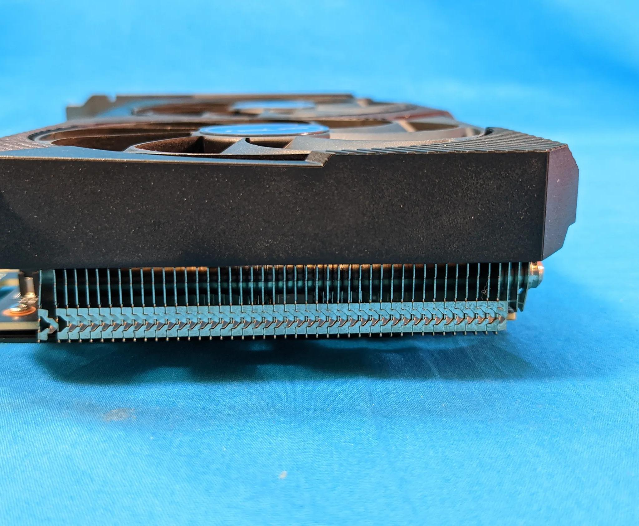 ASUS Dual GeForce RTX 3060 Ti OC Mini V2 8GB GDDR6 PCIe 4.0 Desktop GPU DUAL-RTX3060TI-O8G-MINI-V2