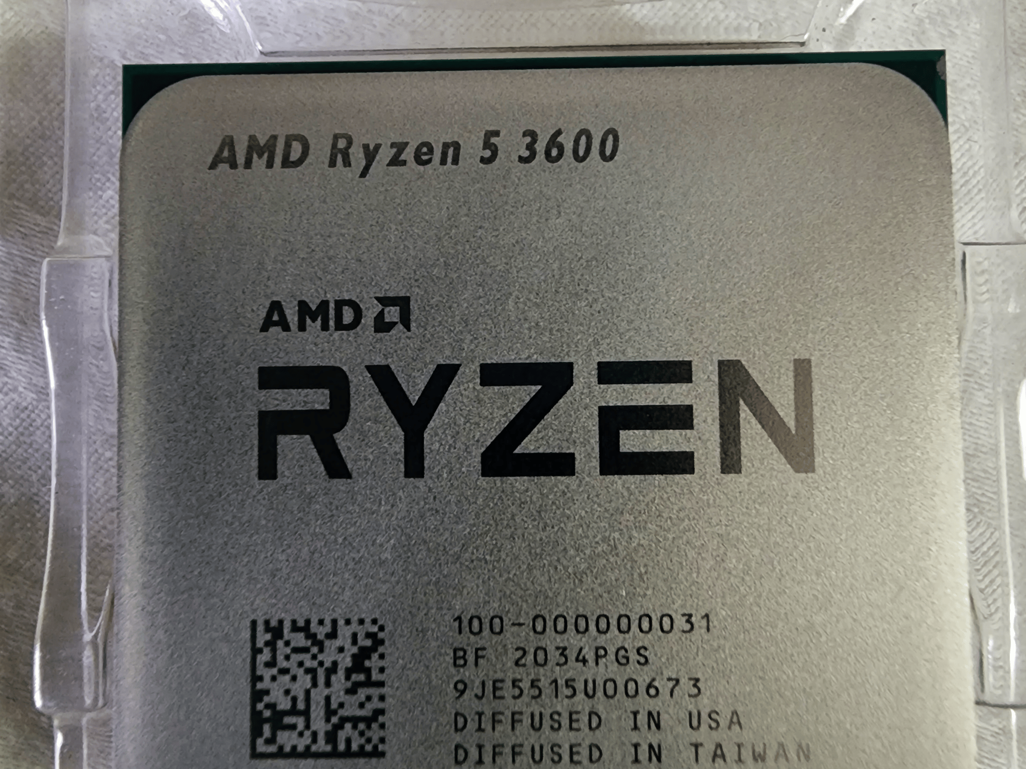 USED GREAT CONDITION! AMD Ryzen 5 3600