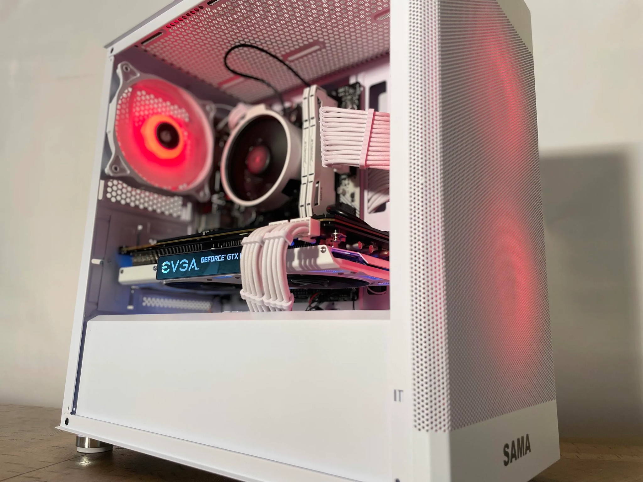 White RGB Gaming PC | Ryzen 5 3600 | GTX 1070 | 16GB DDR4 | 480GB SSD | Windows 11