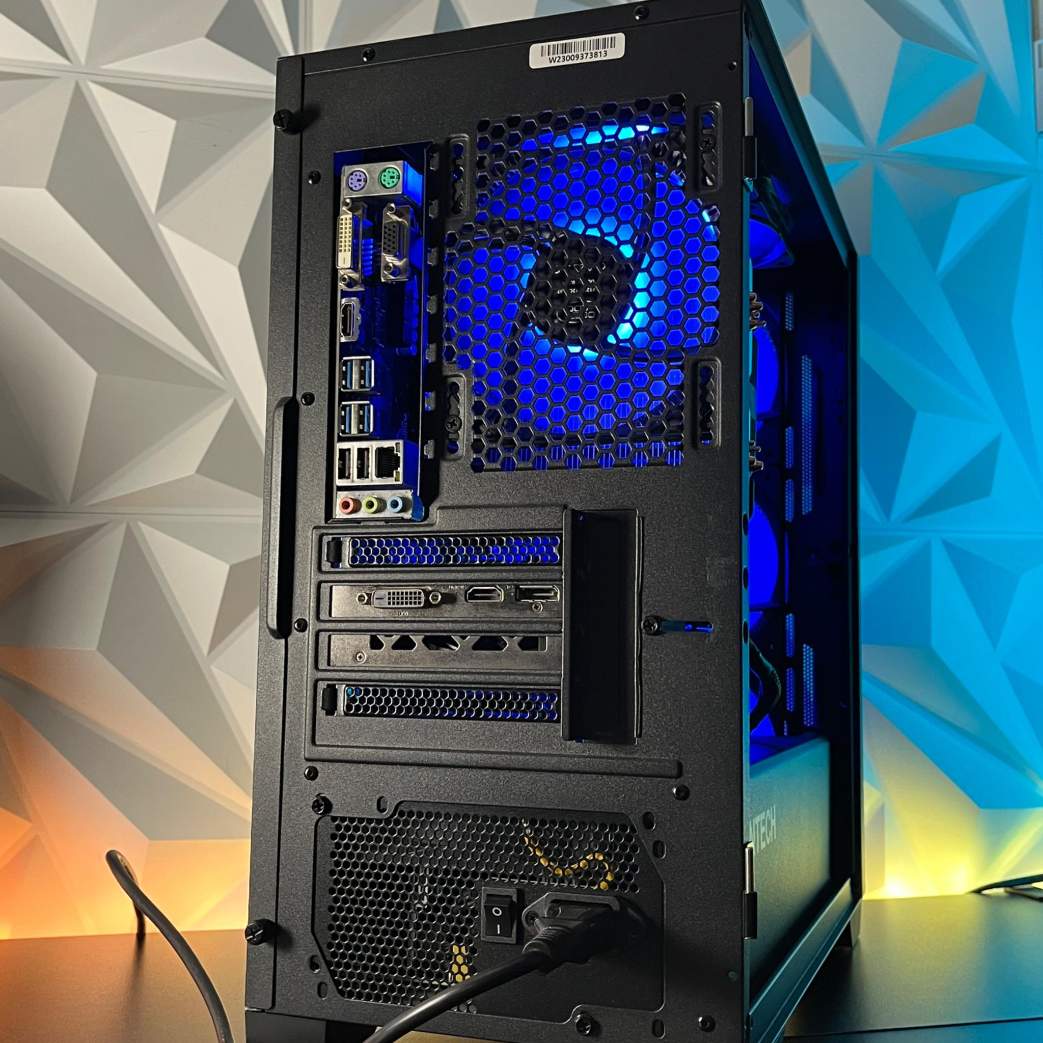 GTX 1660 Ti 6GB, Ryzen 3 2300X, 16GB RAM | Black Gaming Computer/PC