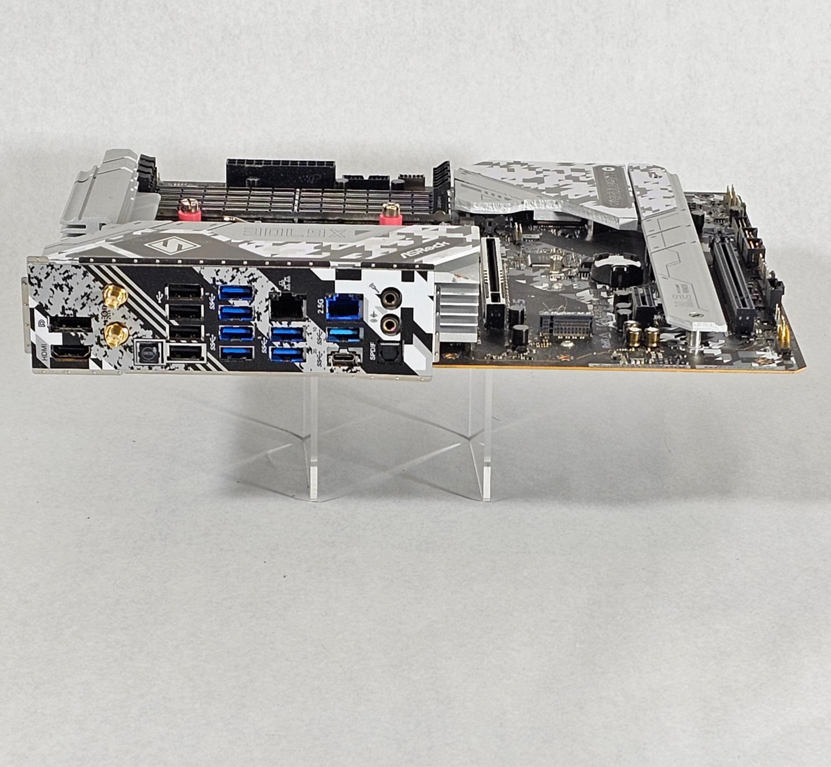 X670E AM5 DDR5 White Motherboard ASRock Steel Legend