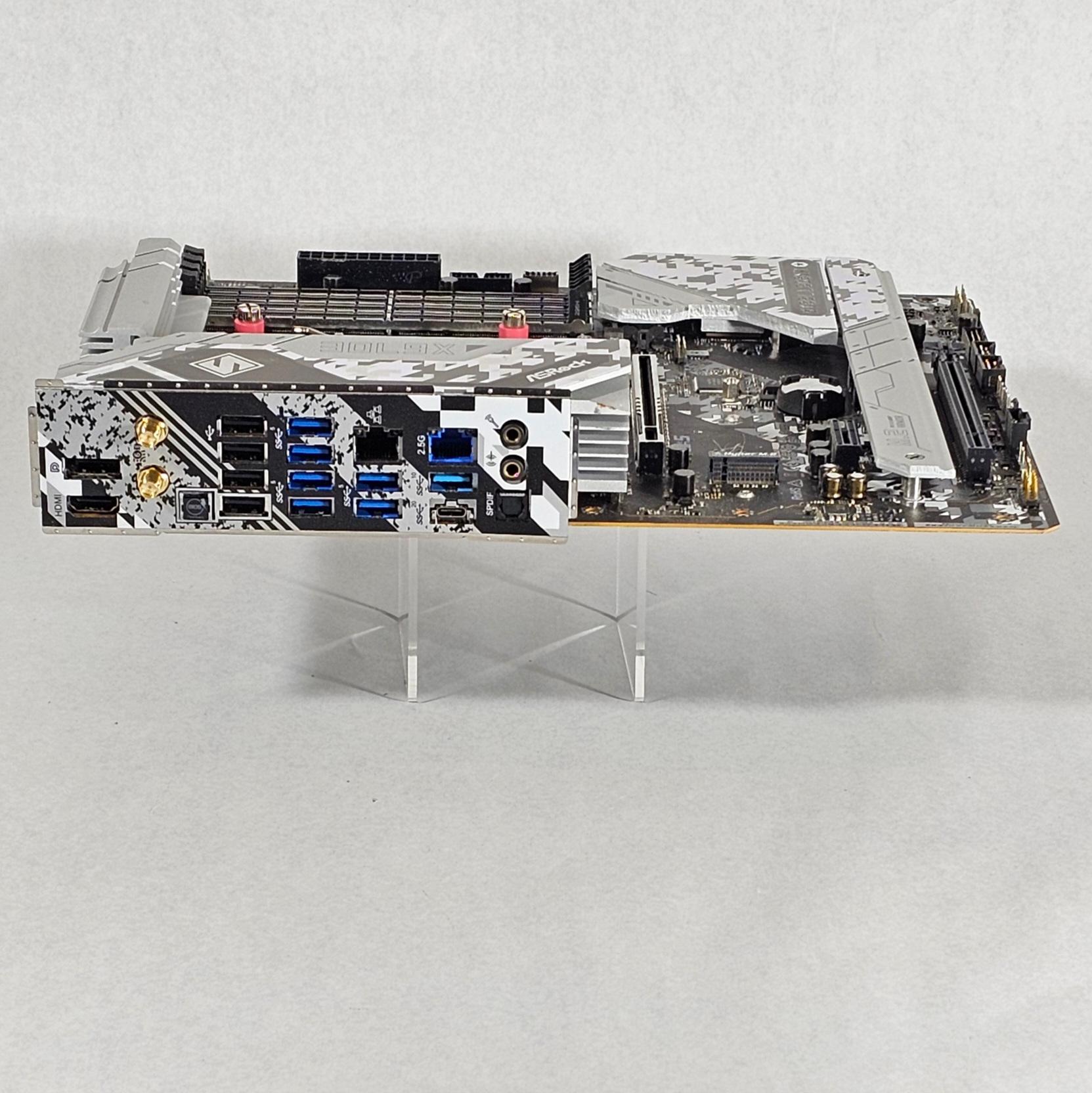 X670E AM5 DDR5 White Motherboard ASRock Steel Legend