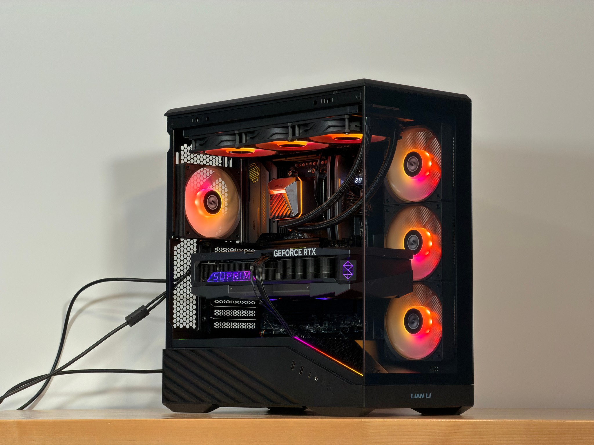 RTX 5090 Suprim Ryzen 7 9800x3d Gaming PC