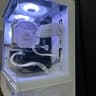 White 1080p Beast gaming pc