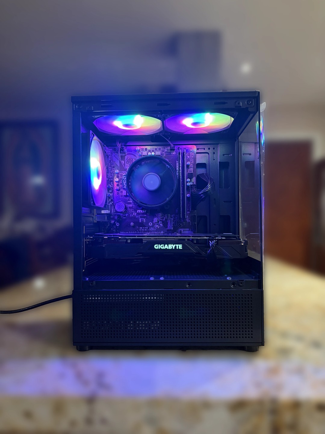 Black Gaming PC | GTX 1070 8GB | RYZEN 7 2700X | 16GB RAM | 500GB