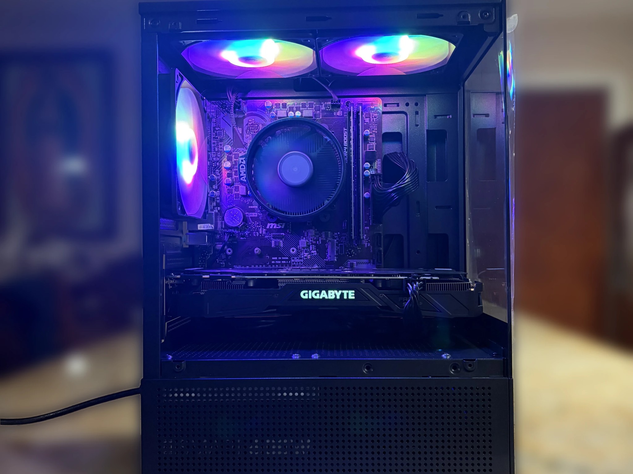 Black Gaming PC | GTX 1070 8GB | RYZEN 7 2700X | 16GB RAM | 500GB SATA SSD