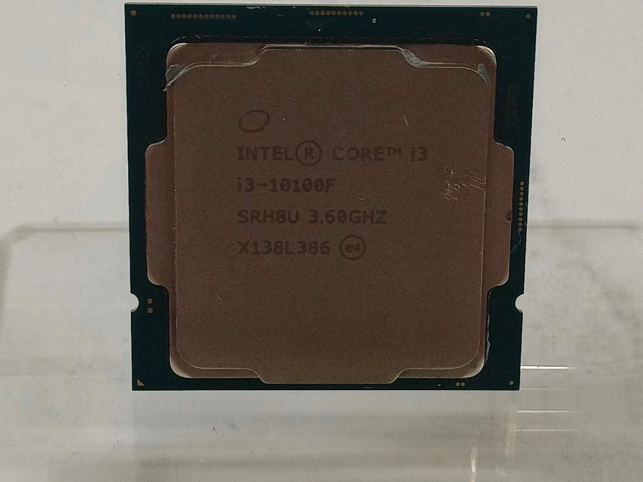 Intel Core i3-10100F 3.60GHz Quad Core SRHBU 8 Thread LGA 1200