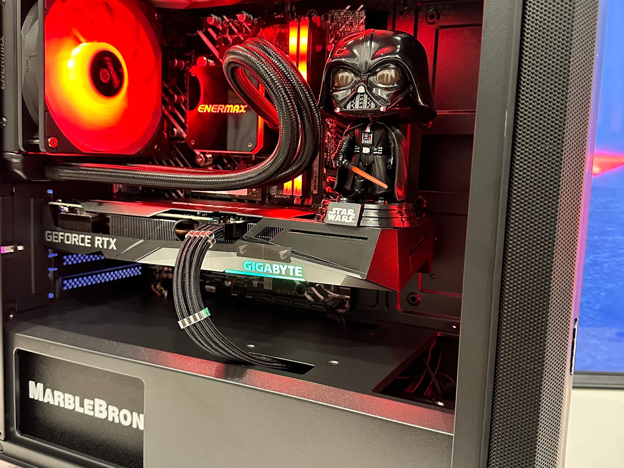 🌌🔫Darth Vader🌌🔫-Gaming PC-Nvidia RTX 3060 12GB-Intel i5 12400 6Cores-32GB DDR4 -1TB NVME