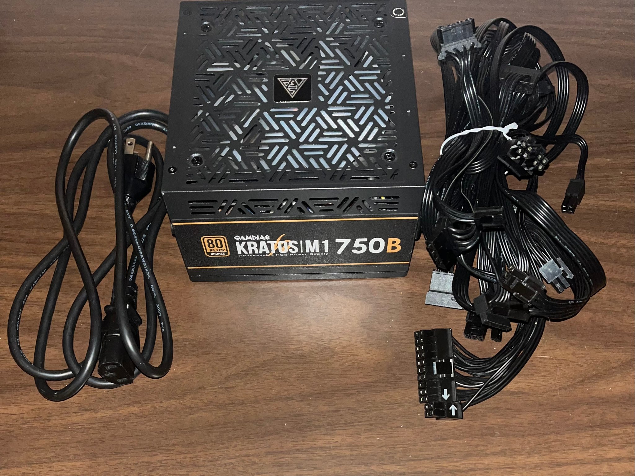 750W 80 PLUS Bronze |  Gamdias KRATOS M1-750B | ARGB Non-Modular PSU