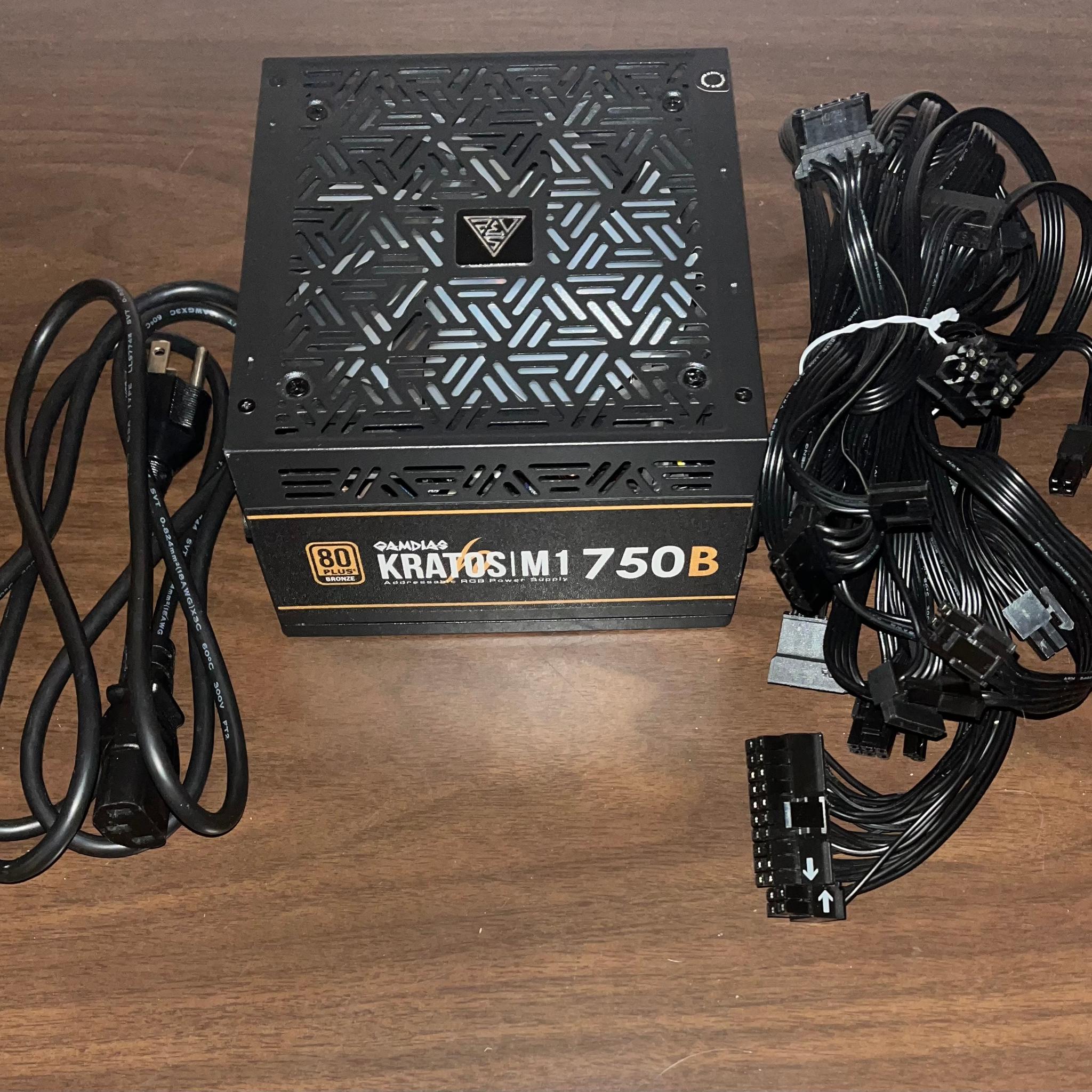 750W 80 PLUS Bronze |  Gamdias KRATOS M1-750B | ARGB Non-Modular PSU