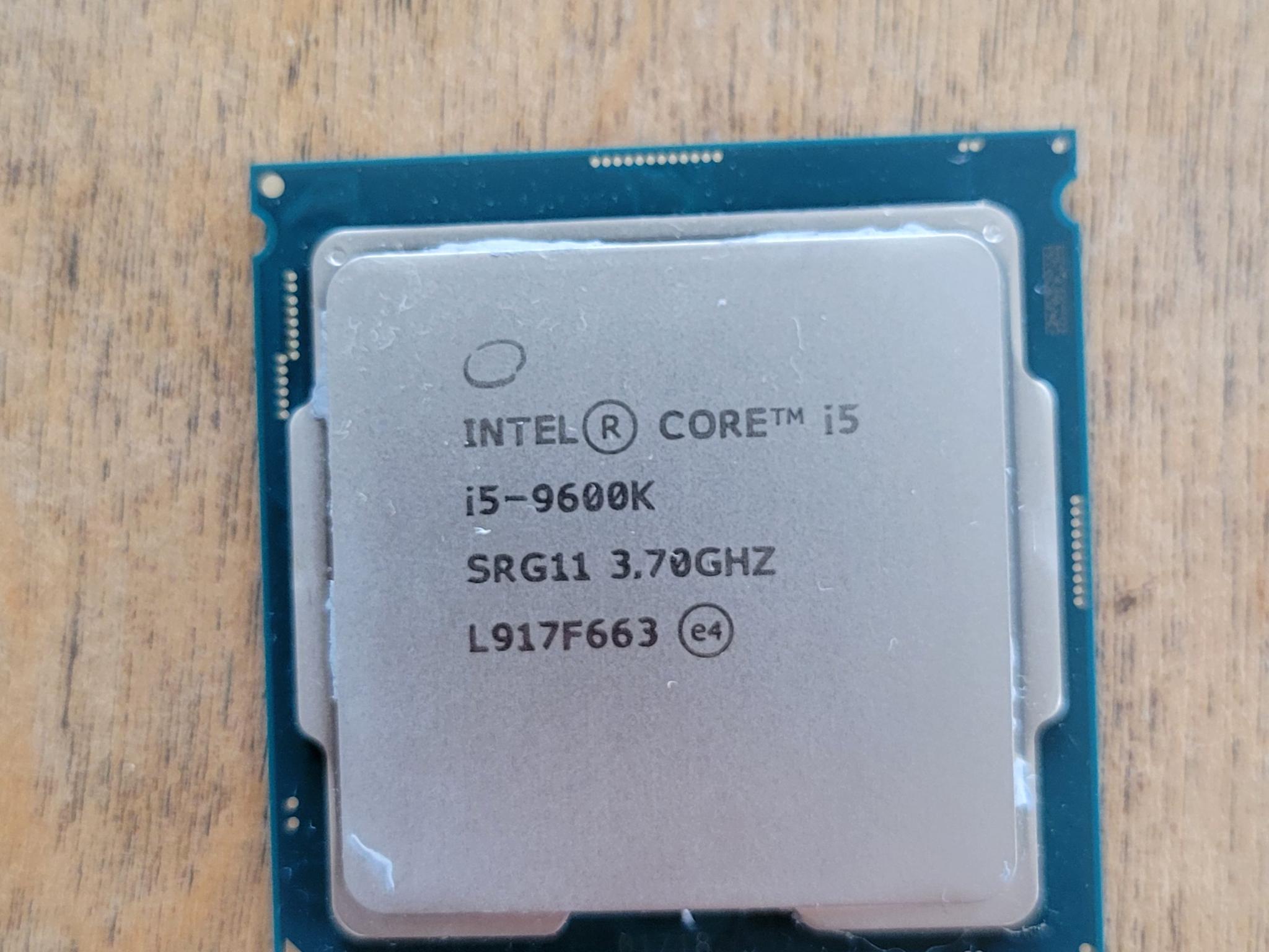 Intel i5-9600k