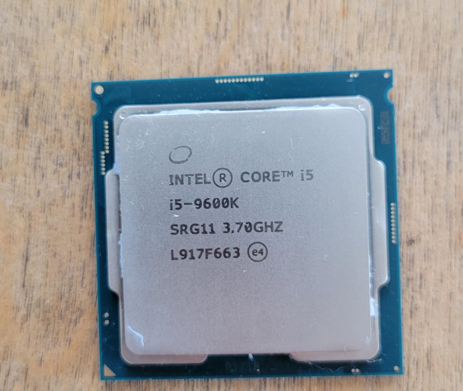 Intel i5-9600k