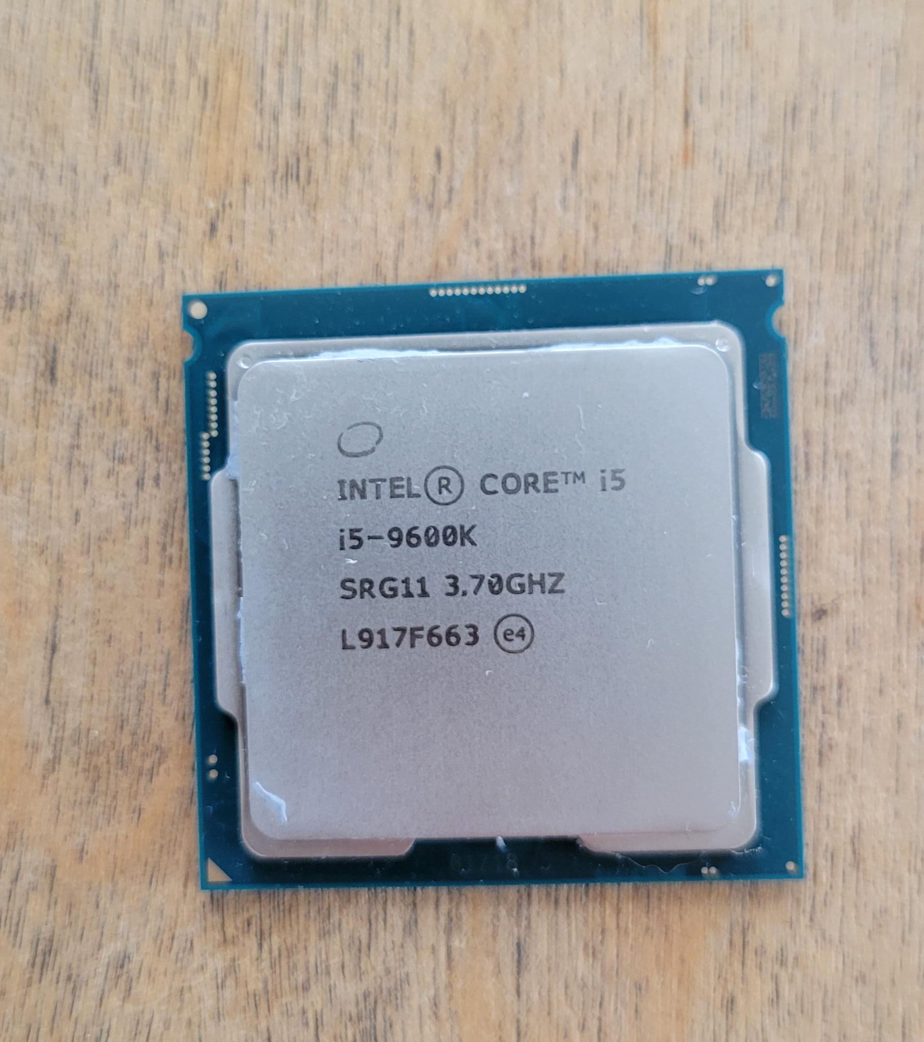 Intel i5-9600k