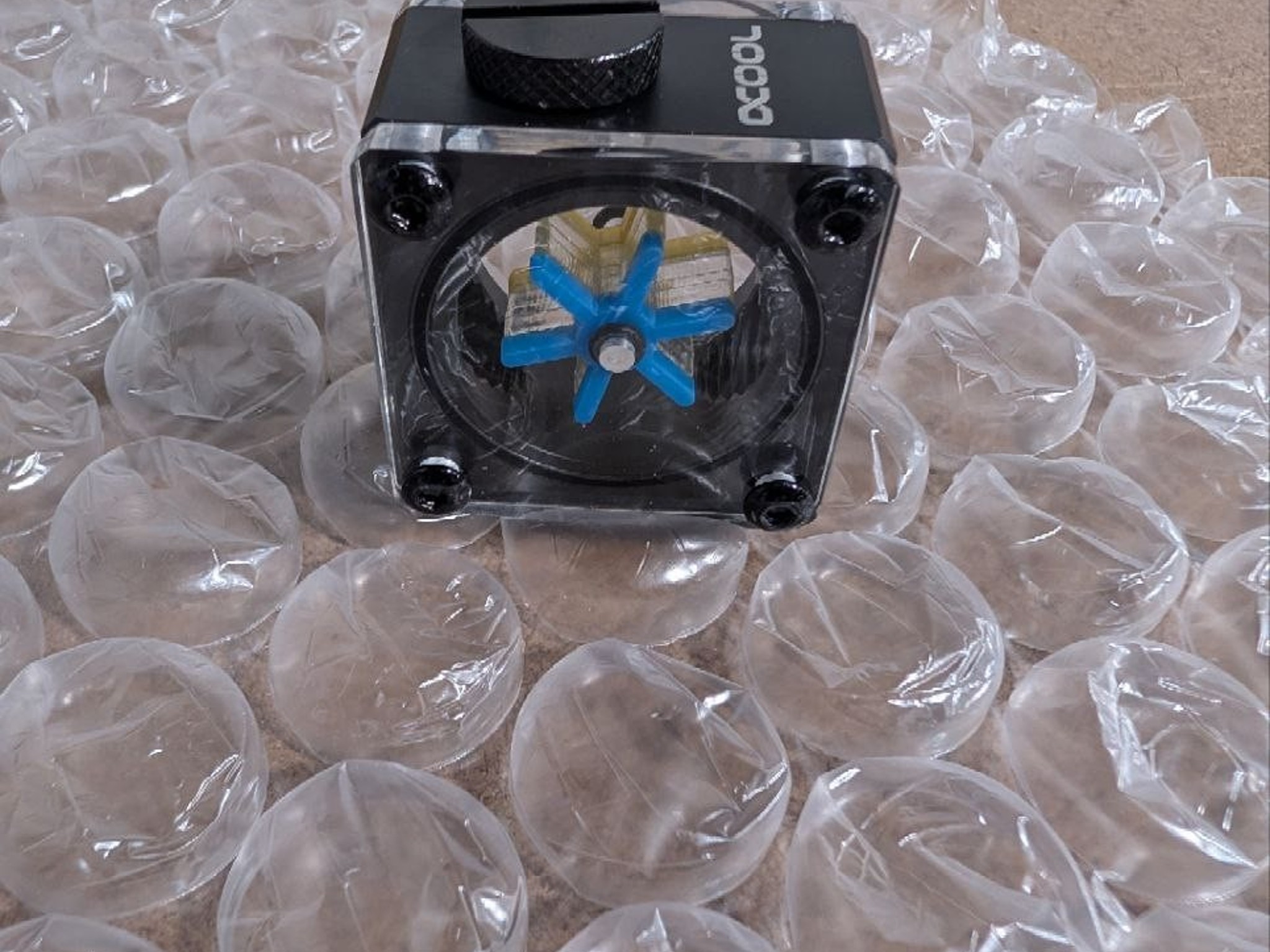 Alphacool Eisfluegel G1/4 Square Flow Meter - Acetal (17350)