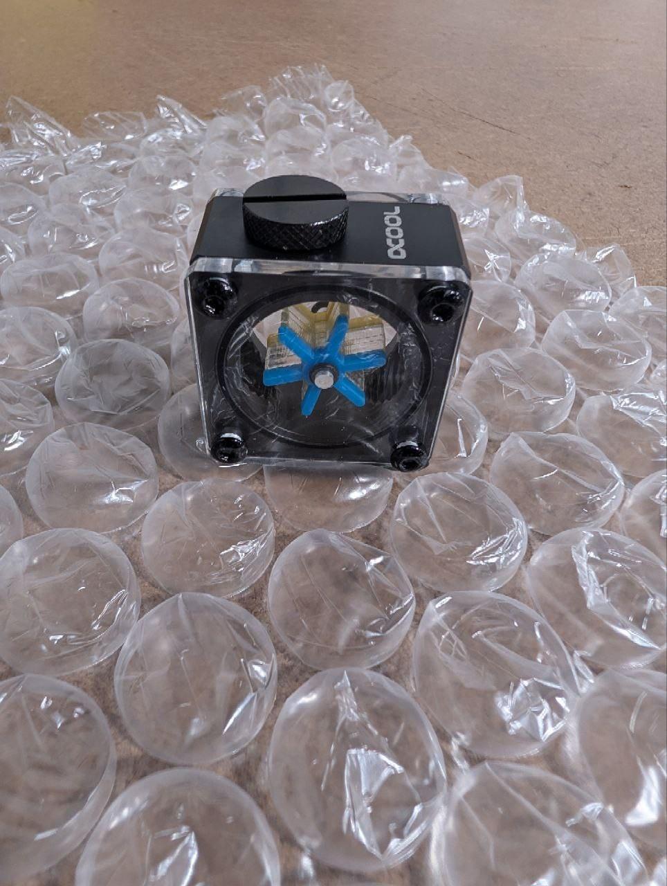 Alphacool Eisfluegel G1/4 Square Flow Meter - Acetal (17350)