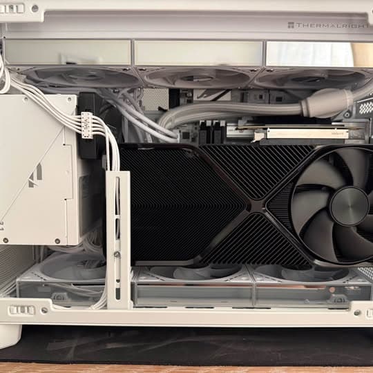 CUSTOM BUILT MICRO-ATX BUILD! RTX 4080 Super FE + i7-13700 IN MONTECH TEN