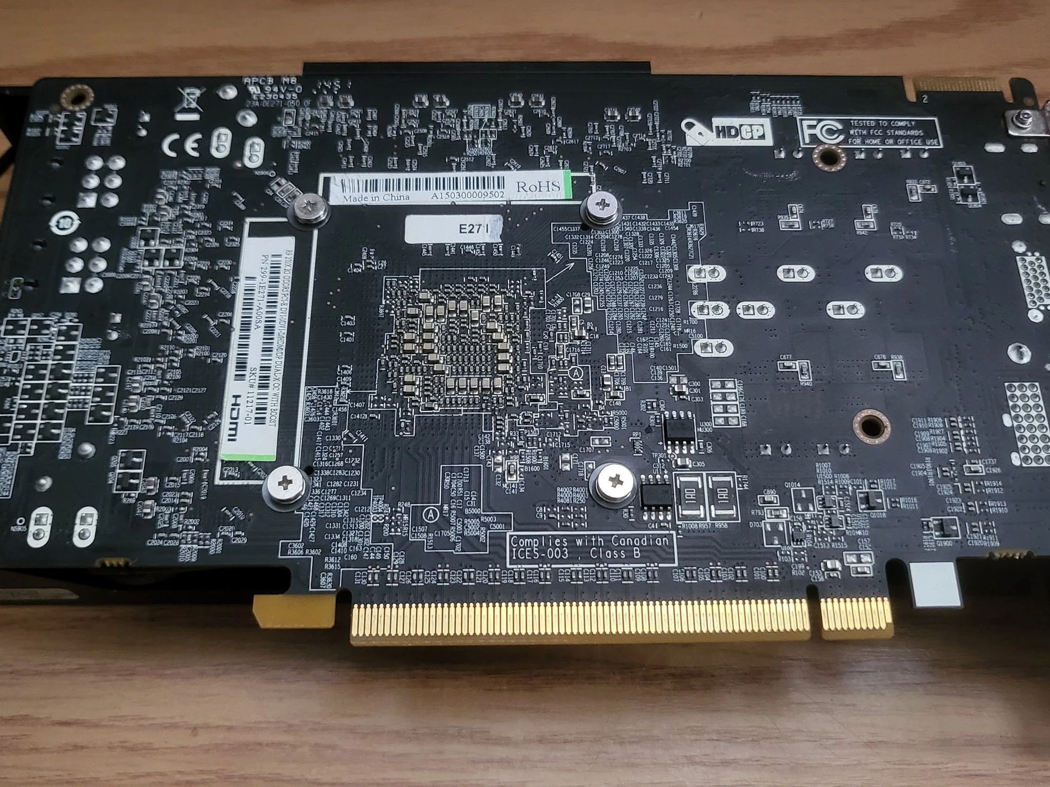 AS-IS SAPPHIRE Dual-X OC Radeon R9 270X 2GB with BOOST