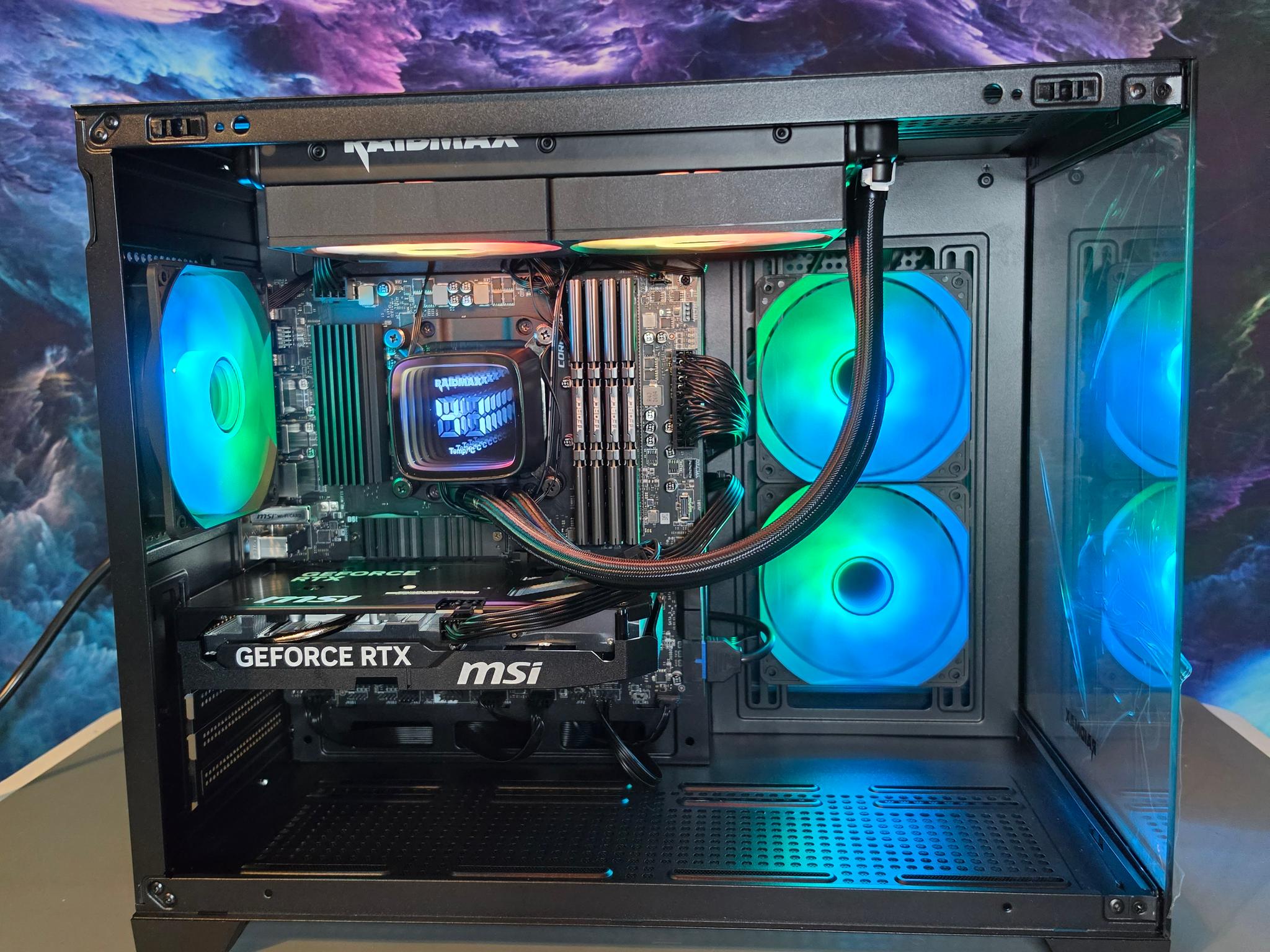 MSI RTX 5060ti 16gb + Ryzen 5800x PC Build #74