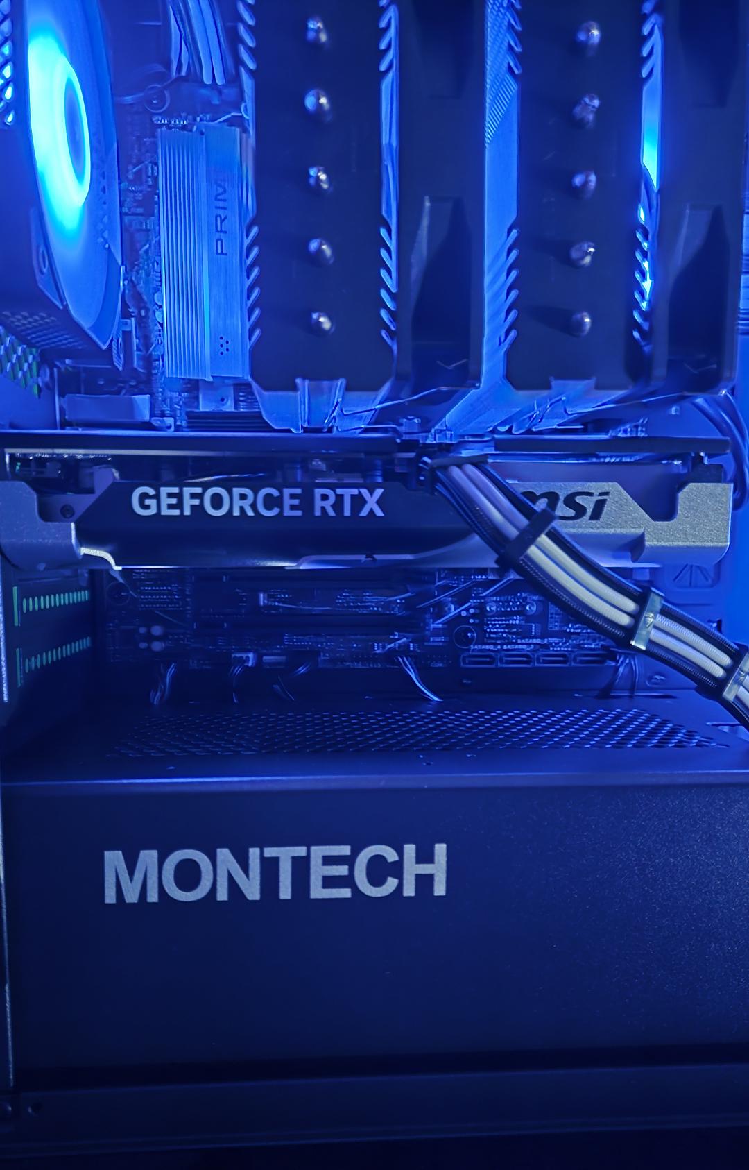 Gaming PC - Ryzen 5 9600X - RTX 5060 Ti 16GB - 32GB DDR5 6000MHz - BeZ Tech Custom