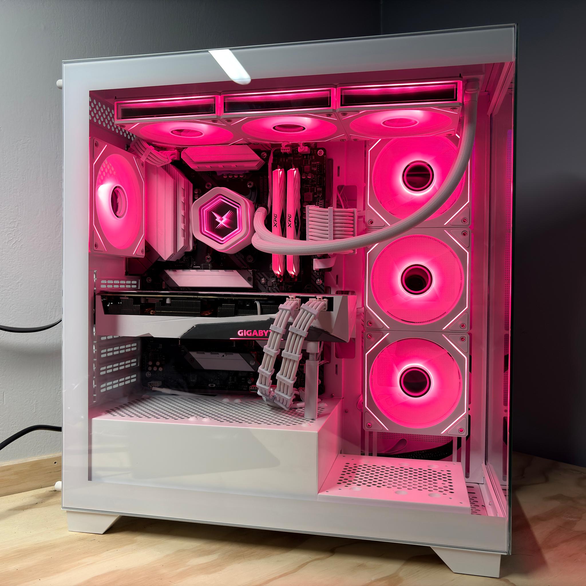 🧊❄️ Glacier Series Gaming PC / RTX 3070 + Ryzen 7 / NVMe SSD / Ready to Play! ❄️🧊