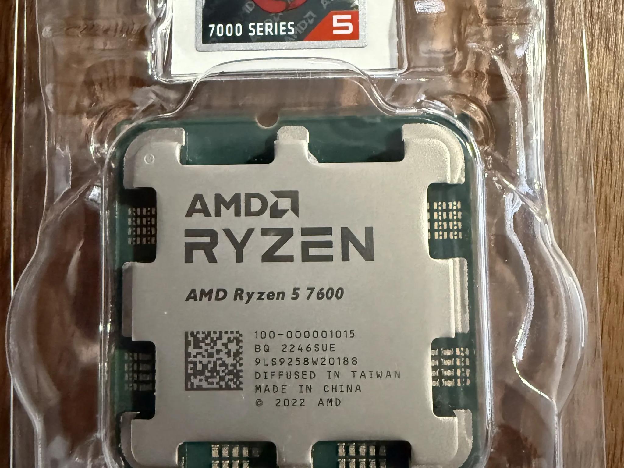 AMD Ryzen 5 7600 CPU