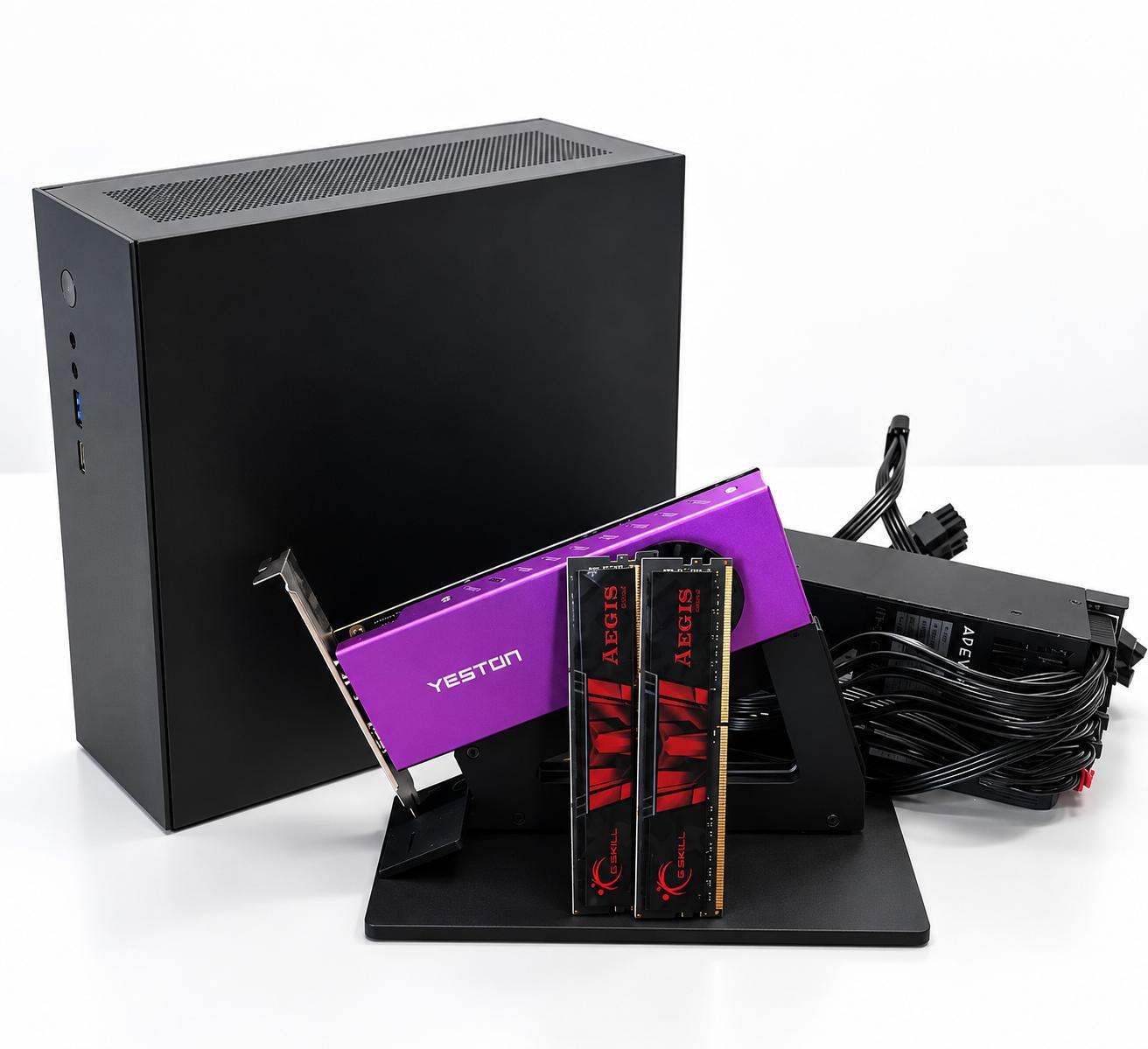 ITX Bundle | GPU/PSU/Case/RAM | Yeston RTX 3050 6GB GDDR6 | 16gb RAM & FLEX PSU