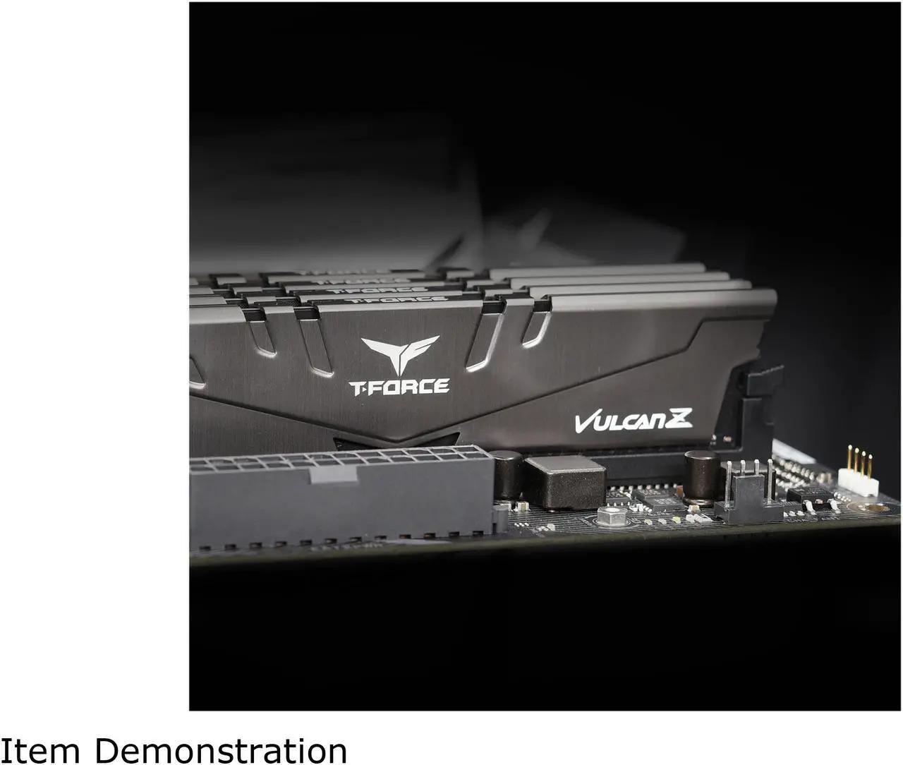 TEAMGROUP T-Force Vulcan Z 32GB (2×16GB) DDR4 3200MHz CL16 Gaming RAM – Works Perfectly