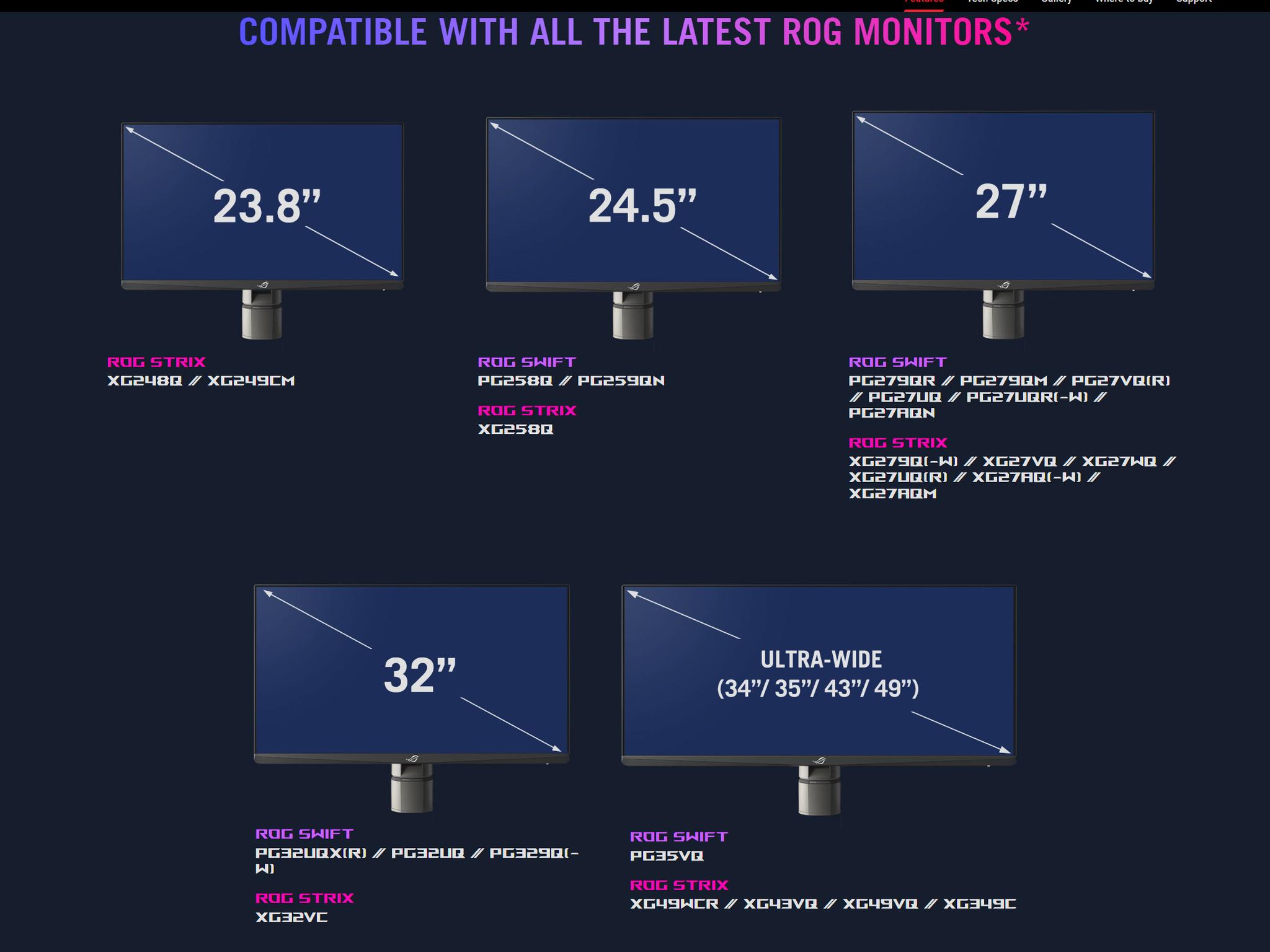 ROG Desk Mount Kit ACL01 ( Monitor Desk Mount for Asus Monitors )