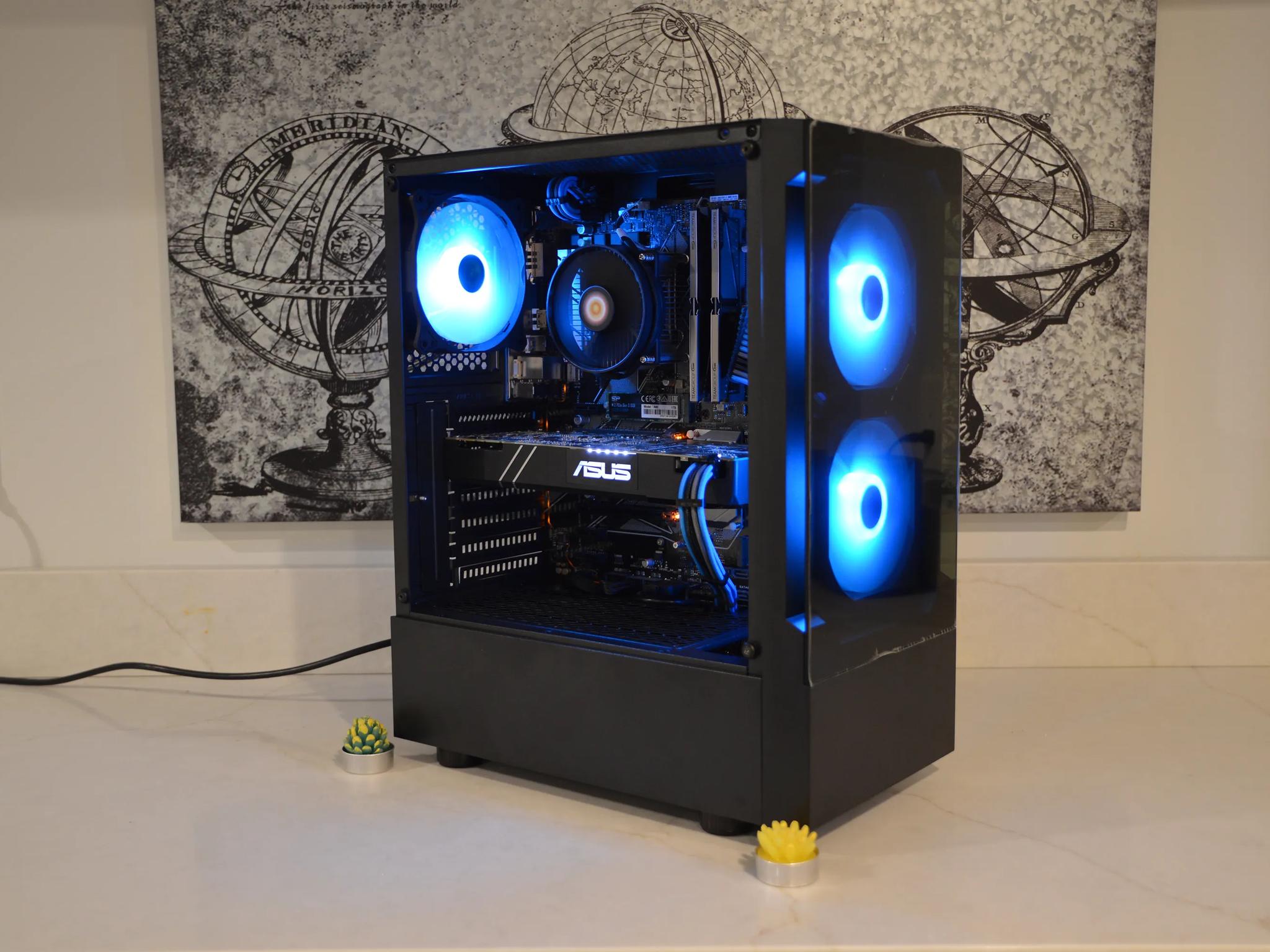 ⚫️🔵 Midnight Azure 🔵⚫️| Intel Core I7 8700K | NVIDIA GTX 1070 | 16GB RAM | 1TB NVME SSD |