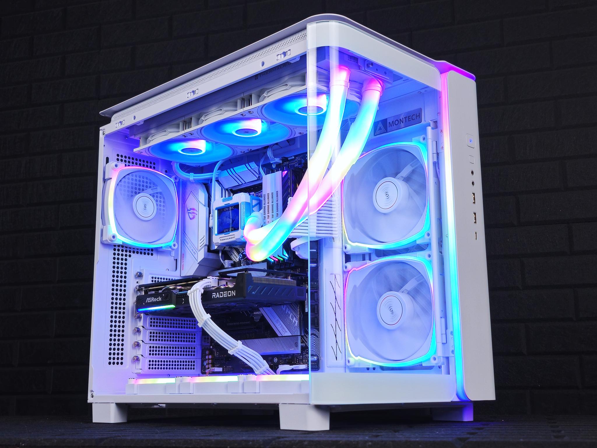 ☃️ AMD 9060XT 16GB • Ryzen 9 • 32GB RAM • 2TB Storage • Plug n' Play Gaming PC