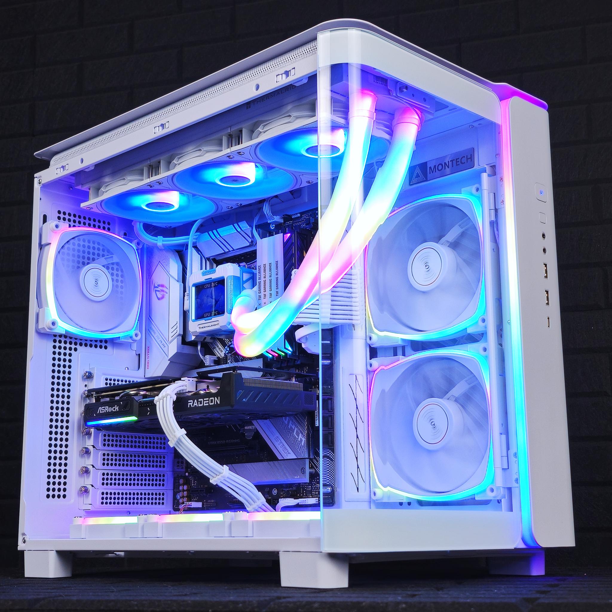 ☃️ AMD 9060XT 16GB • Ryzen 5 • 32GB RAM • 2TB Storage • Plug n' Play Gaming PC