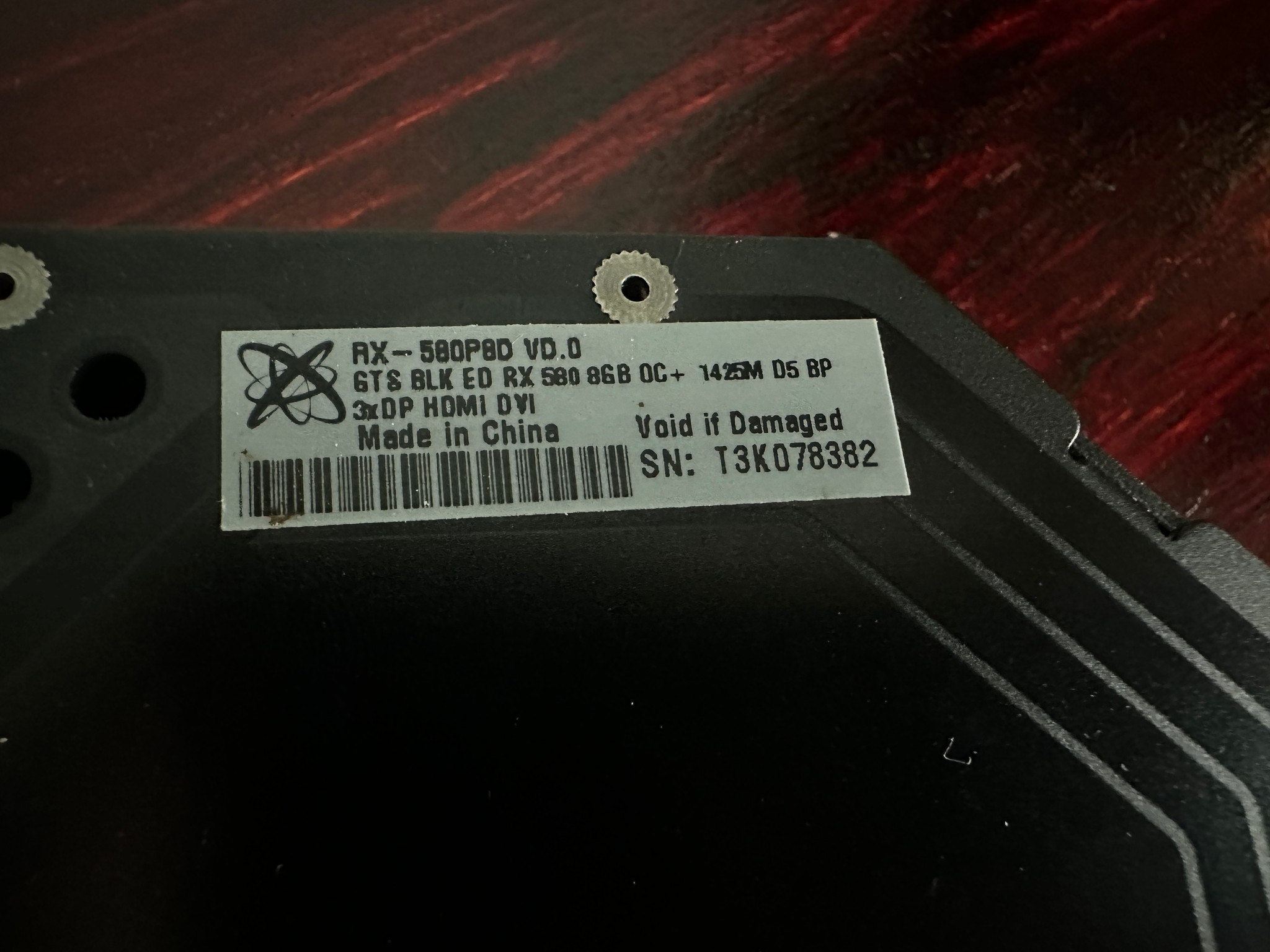 XFX GTS Black Edition Radeon RX 580 | 8GB