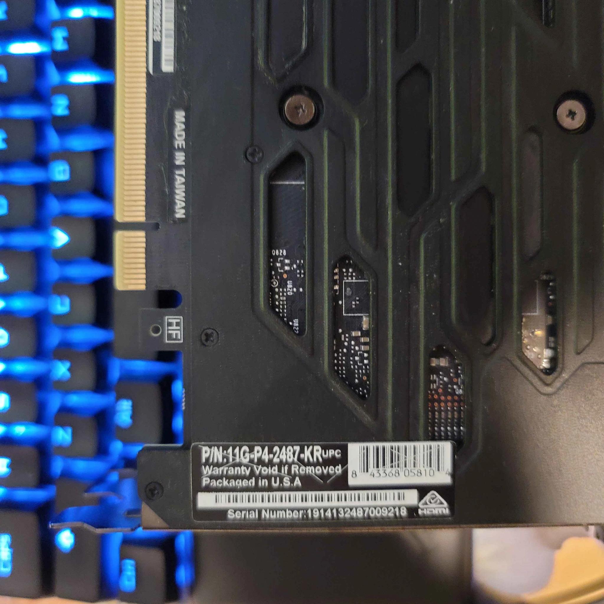 Used but good, was used for gaming, with orignal box but no sleeve. Works Great!