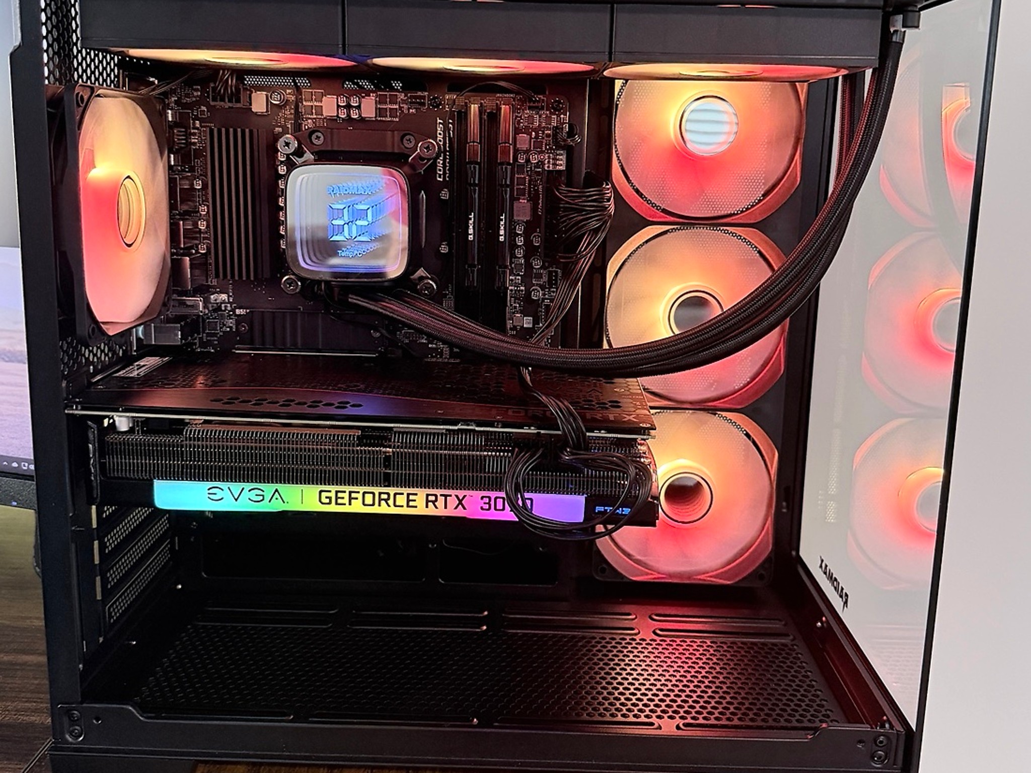 Custom Gaming PC EVGA RTX 3070 Ryzen 5 5500 32GB RAM 1TB NVMe WiFi Win 11 Pro